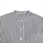 Casual Striped Button-Down Shirt