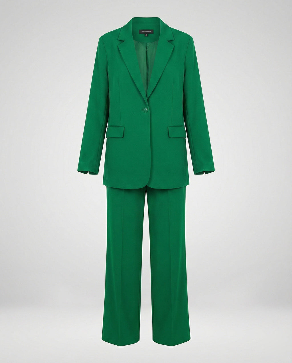 Women's Elegant Suit Set with Wide-Leg Trousers and Modern Blazer