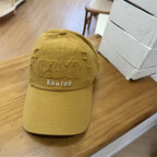 Men's Distressed Embroidered Baseball Cap