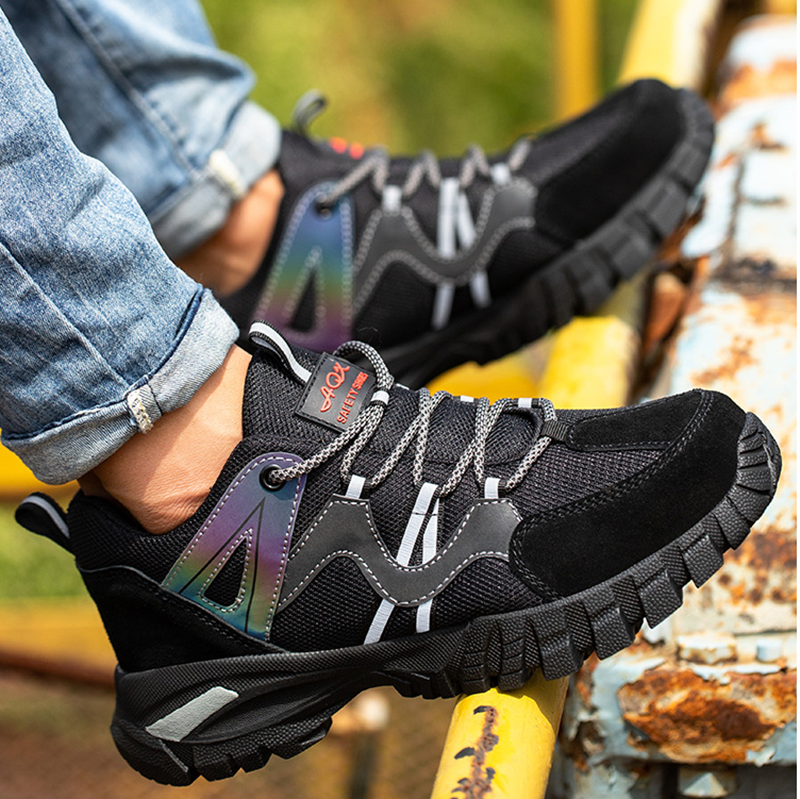 Anti-Smashing, Non-Slip and Reflective Safety Shoes