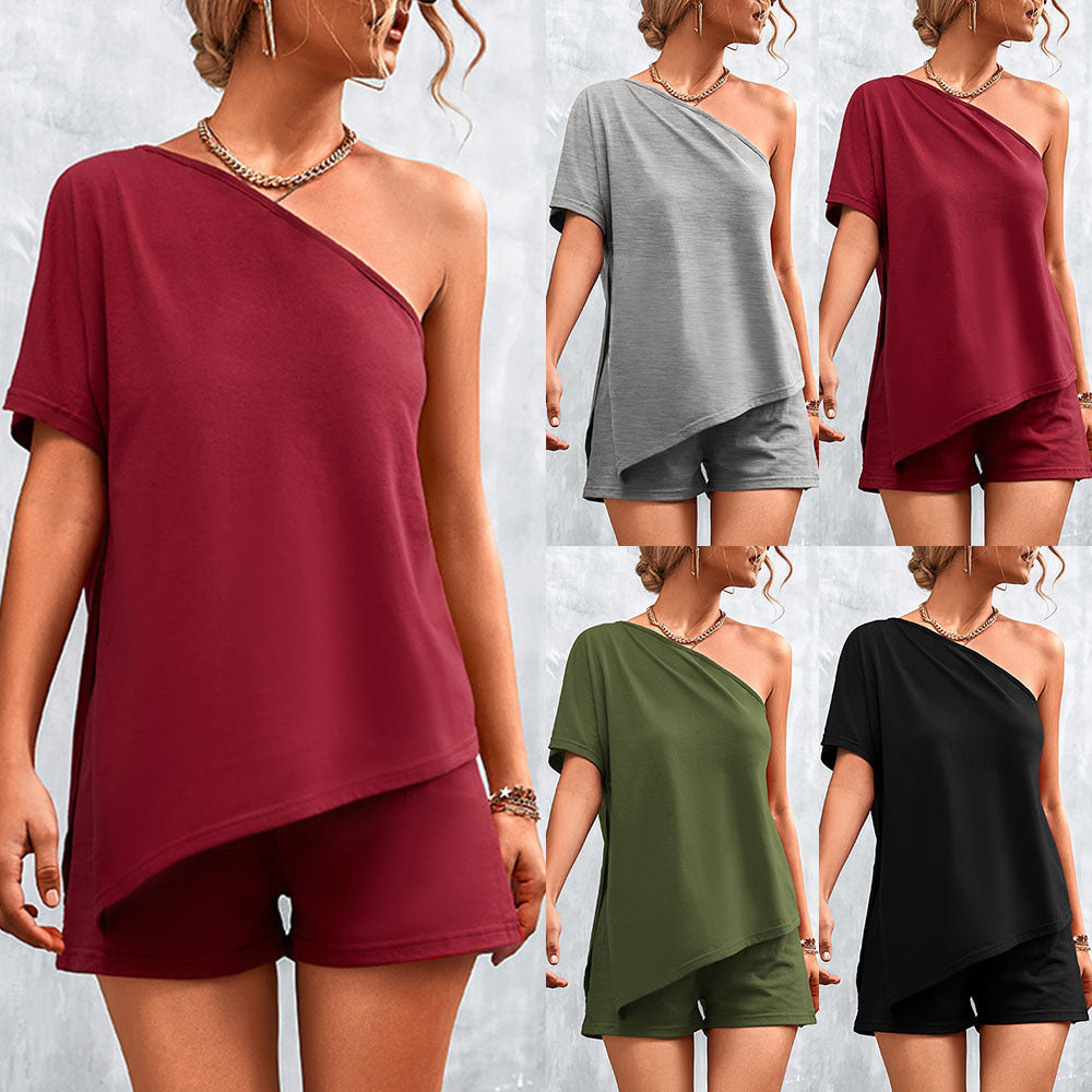 Women's Casual Asymmetrical Jumpsuit