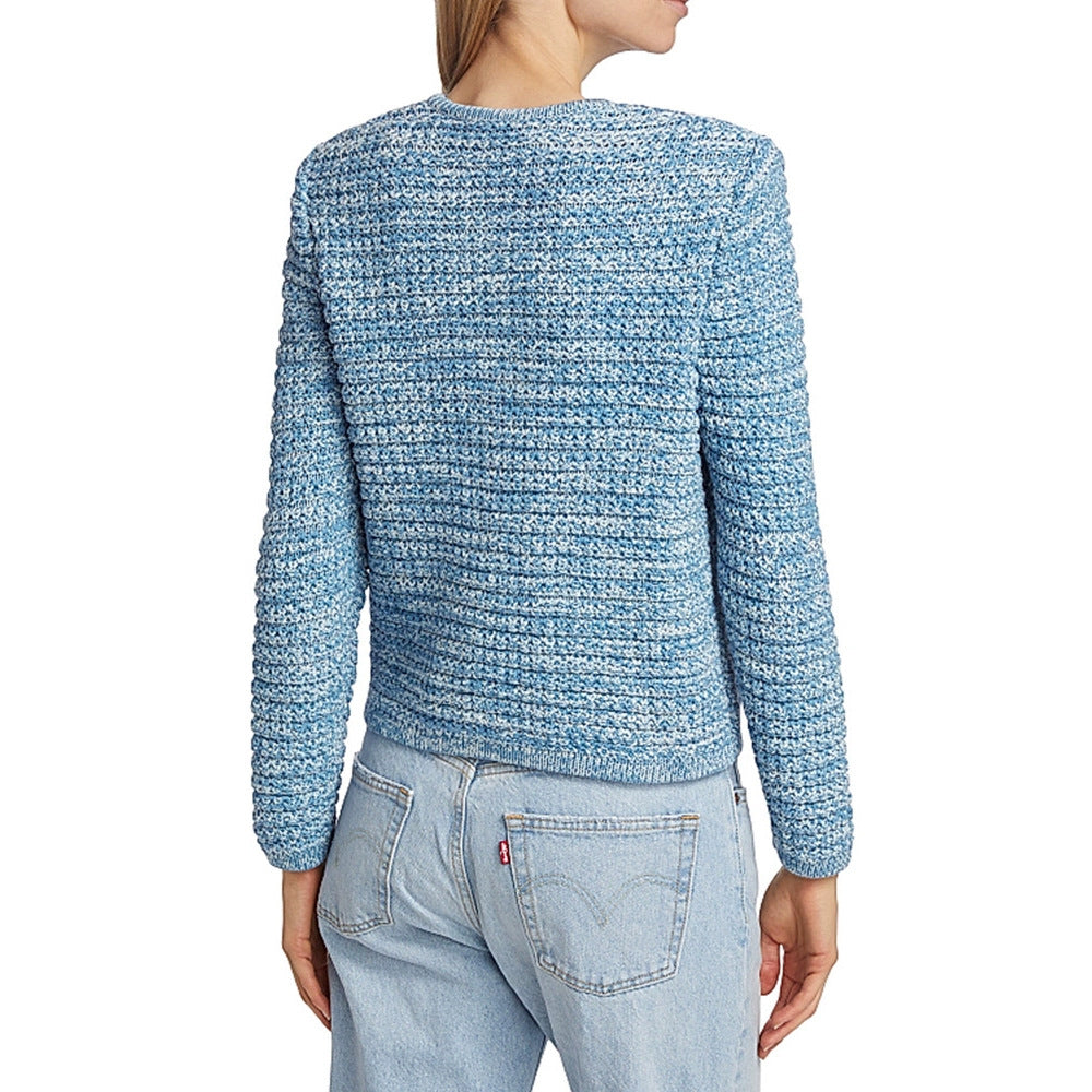 Women's Elegant Cardigan with Gold Buttons