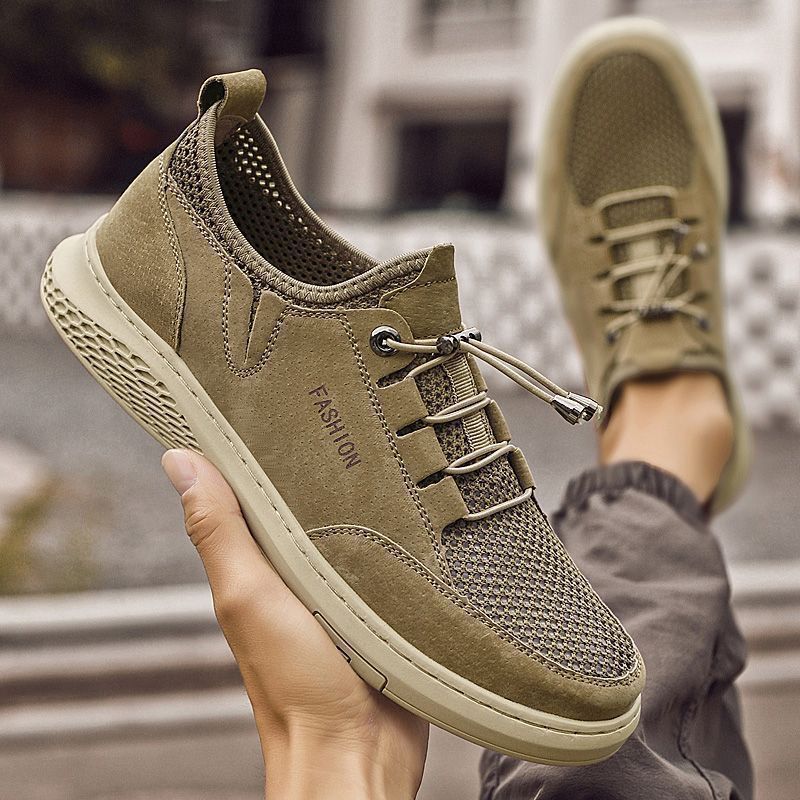 Women's Breathable Casual Sneakers with Non-Slip Sole and Flexible Structure
