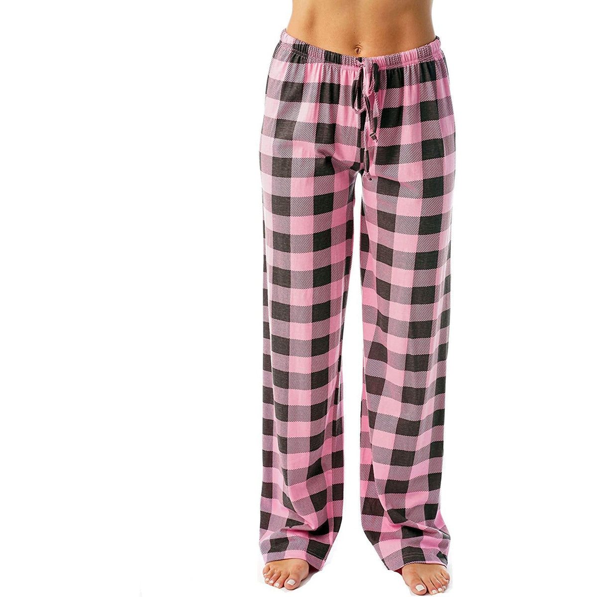 Women's Plaid Casual Pants
