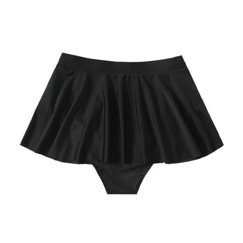 Women's Swim Skirt with Integrated Bikini Bottoms