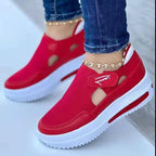 Women's Breathable Sneakers with Airy Inserts