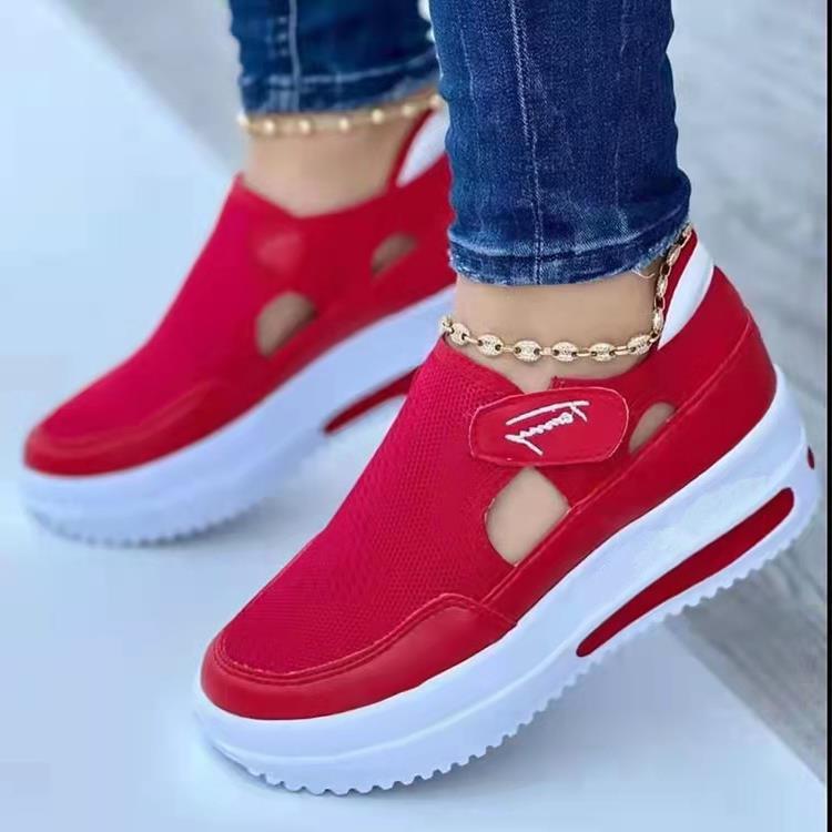 Women's Breathable Sneakers with Airy Inserts