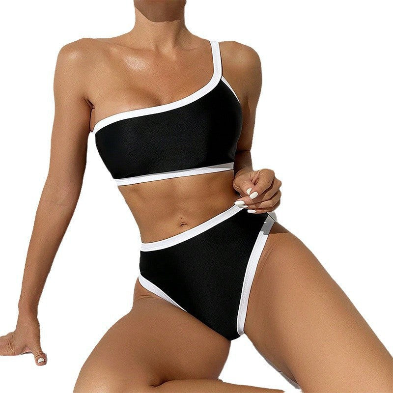 Women's Asymmetrical Bikini Set