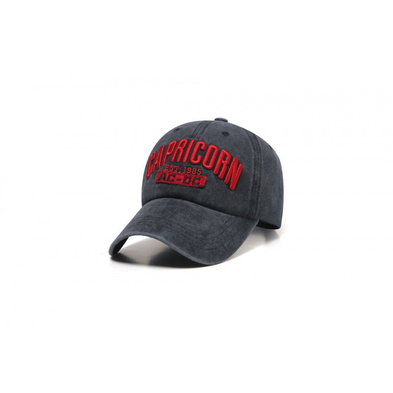 Men's Embroidered Cotton Baseball Cap