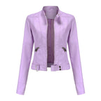 Women's Biker Jacket with Modern Cut