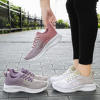Women's Breathable Casual Sneakers with Elastic Upper