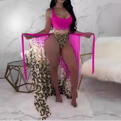 Women's Swimsuit with Chic Kaftan