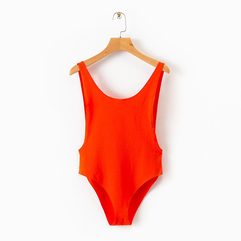 Women's Swimsuit with Back Cut-Out and Shaping Fit