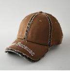 Men's Distressed Vintage-Inspired Baseball Cap