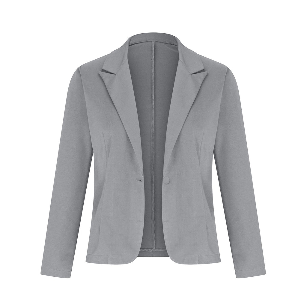 Elegant Blazer with Modern Cut and Practical Pockets