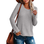 Women's Chunky Knit Sweater with Textured Design