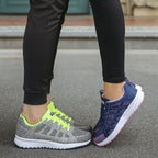 Breathable Women's Athletic Sneakers with Flexible Upper and Non-Slip Sole