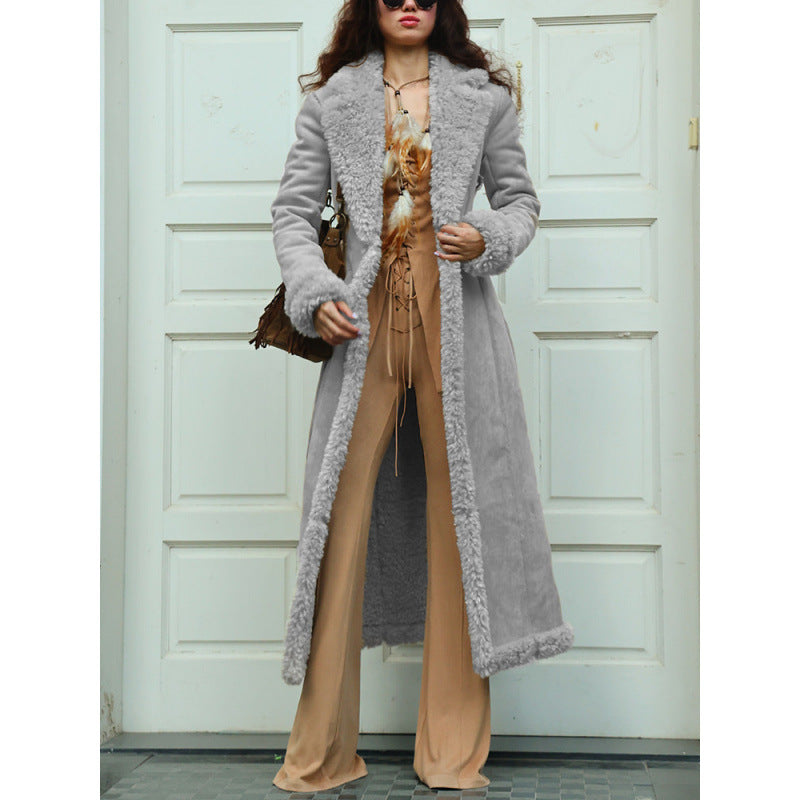 Women's Luxurious Faux Fur Coat