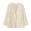 Elegant Sequin Blazer
