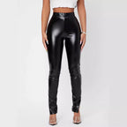 Women's High-Shine Form-Fitting Leggings