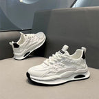 Women's Breathable Casual Sneakers with Cushioned Outsole and Innovative Upper