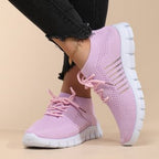 Women's Breathable Casual Sneakers with Flexible Upper
