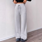 Women's Comfortable High-Waist Drawstring Pants