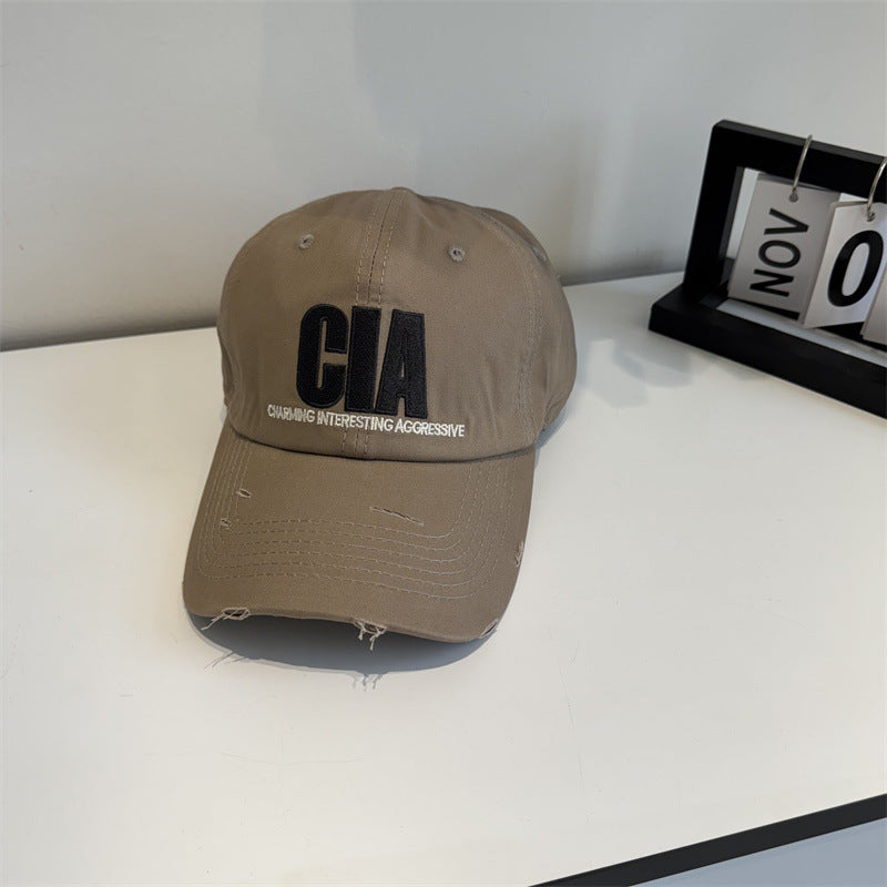 Men's Distressed Motivational Baseball Cap