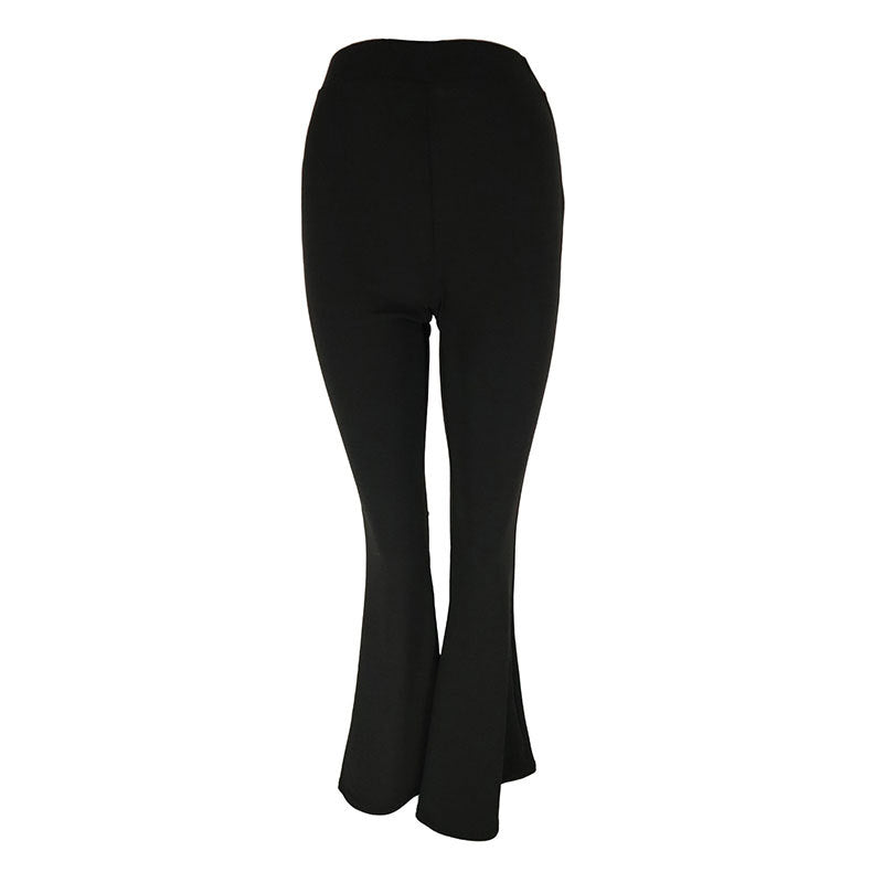 Women's High-Waisted Flared Fitness Pants