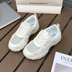 Women's Breathable Casual Sneakers with Non-Slip Outsole and Stable Construction