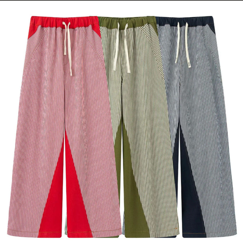 Women's Elegant and Casual Striped Palazzo Pants