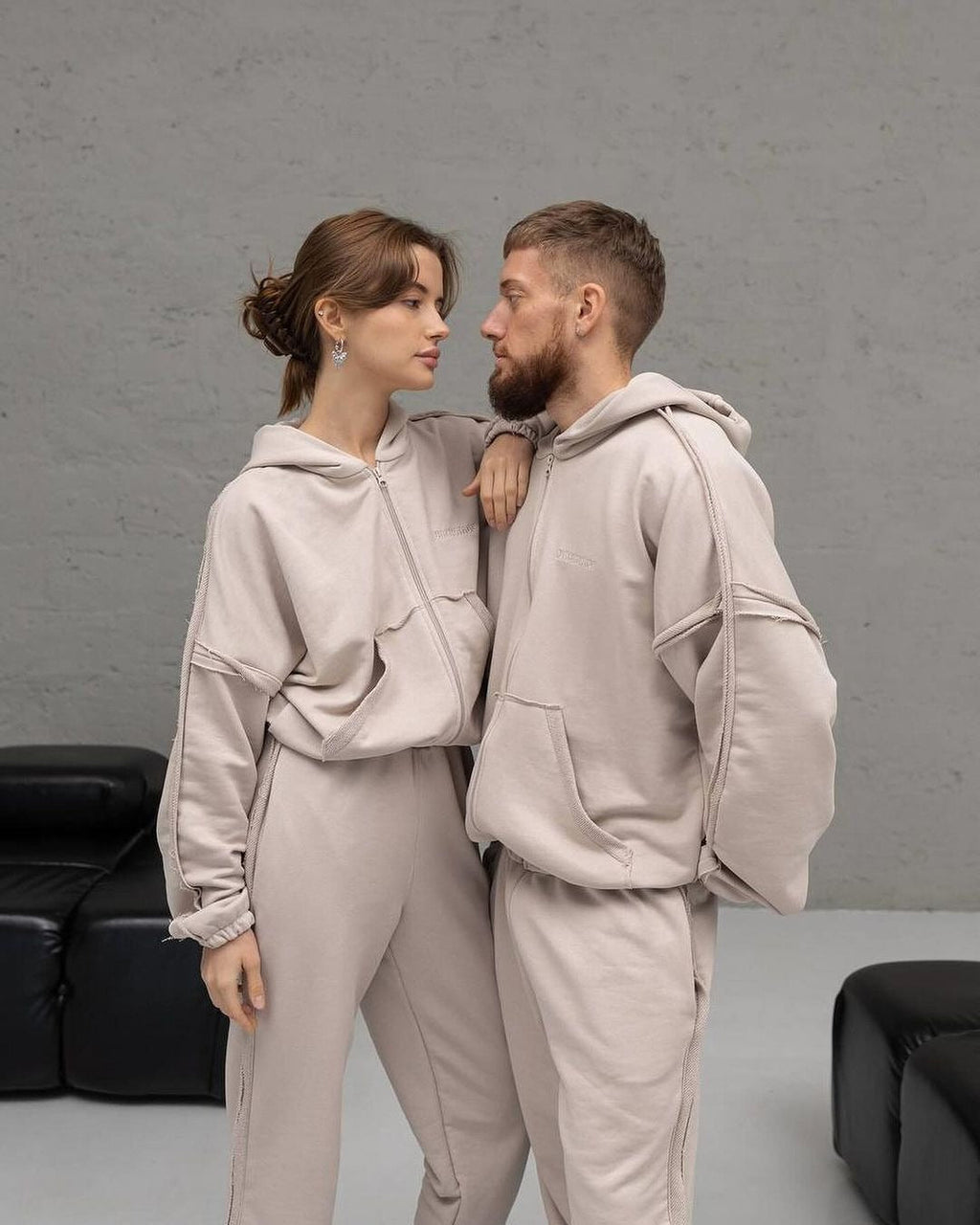 Unisex Oversize Hoodie Set