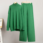 Women's Cozy High-Neck Knit Set