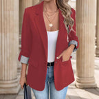 Women's Striped Blazer