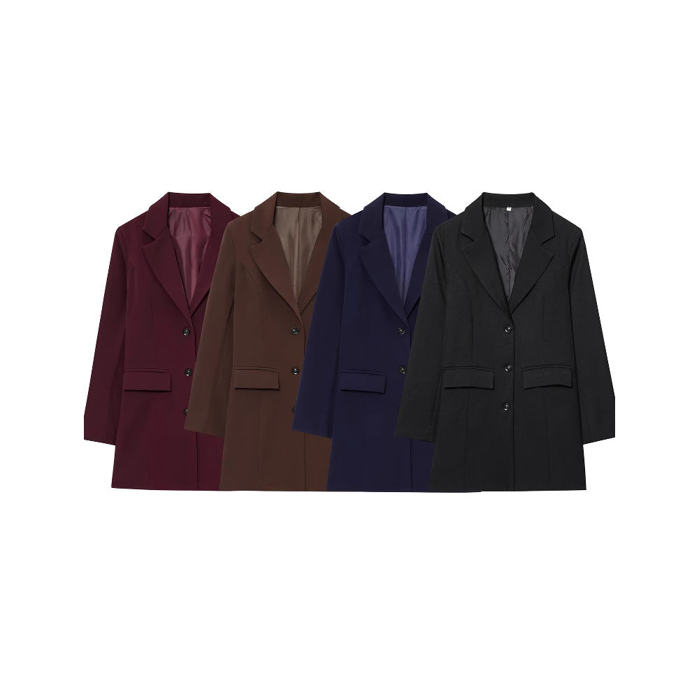 Women's Elegant Tailored Blazer