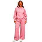 Women's Comfortable Oversized Hoodie and Wide Jogging Pants Set