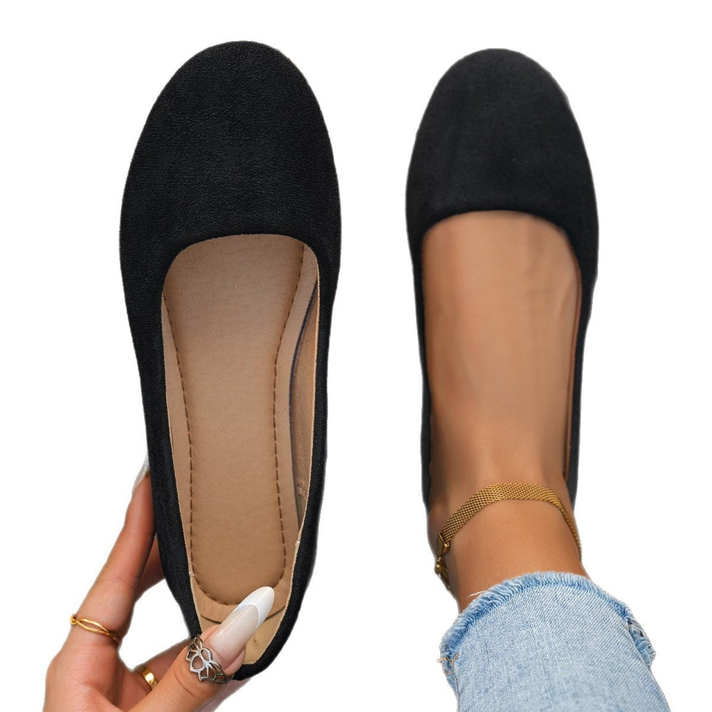 Women's Soft Suede Ballet Flats