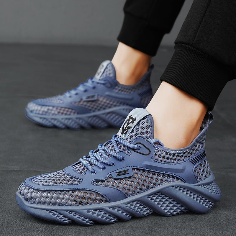 Women's Breathable Running Sneakers with Flexible Sole and Cushioning Technology