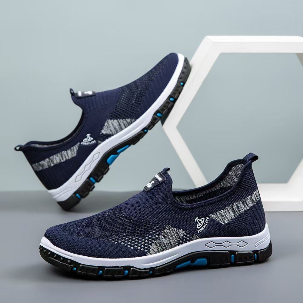 Women's Breathable Slip-On Sports Shoes with Flexible Sole