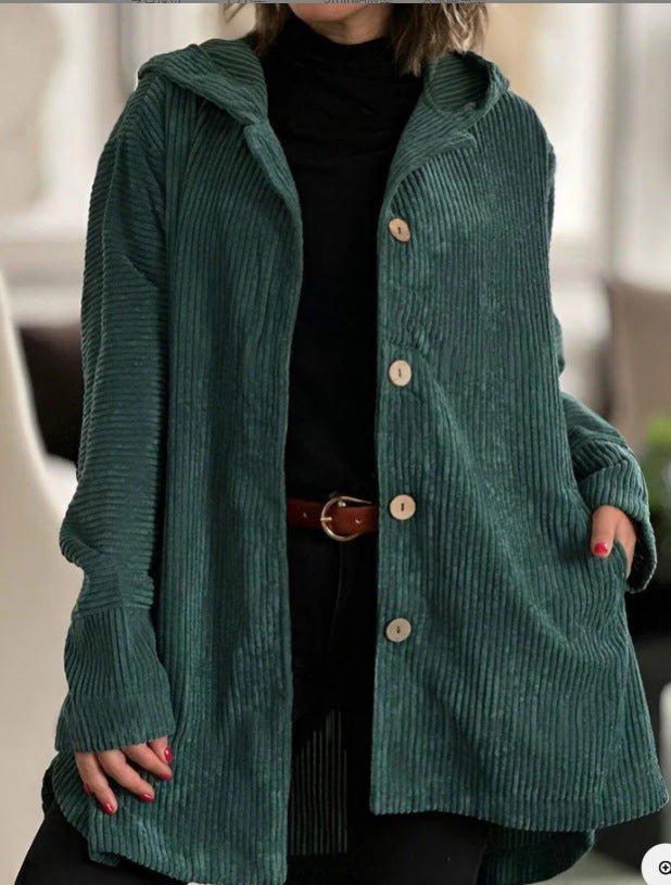 Women's Fleece Hoodie Coat