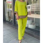 Women's Fashionable Loose-Fit Lounge Set