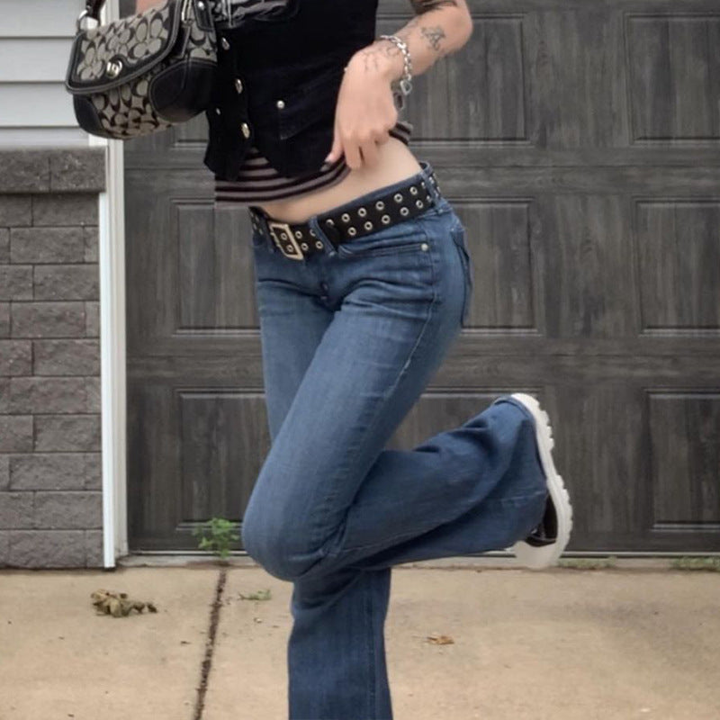 Women's Vintage-Style Flared Jeans