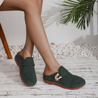 Women's Breathable Clogs with Side Buckle Detail