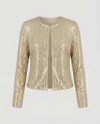 Women's Glitter Effect Cardigan