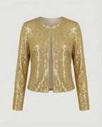 Women's Glitter Effect Cardigan
