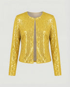 Women's Glitter Effect Cardigan