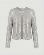 Women's Glitter Effect Cardigan