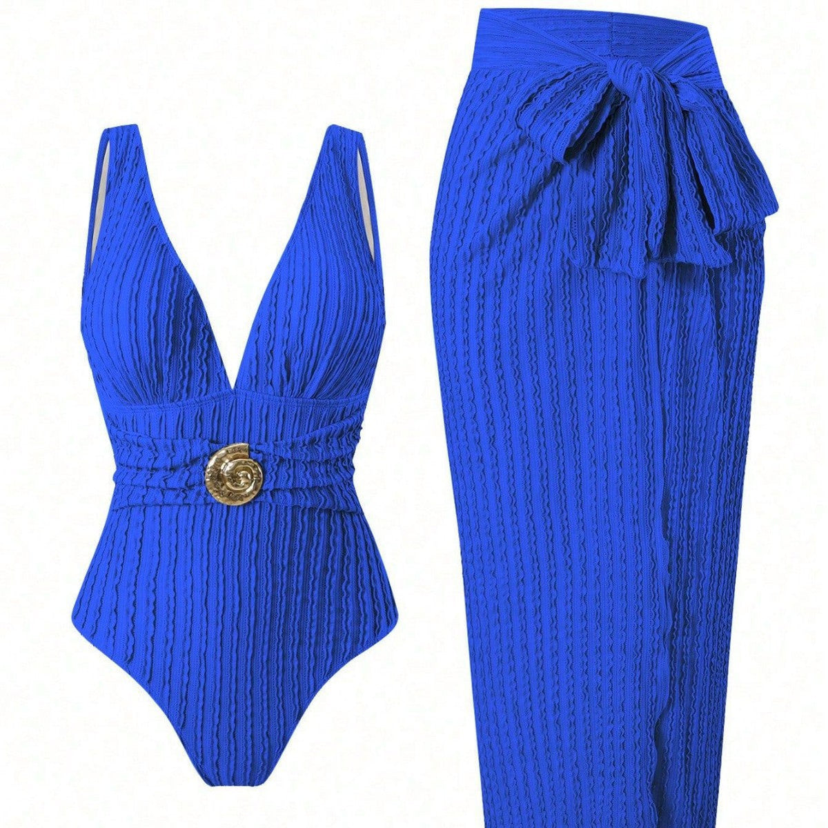 Women's Swimsuit with Exclusive Wrap Skirt