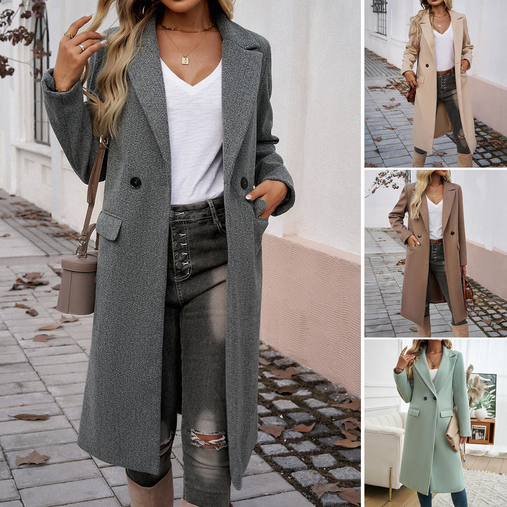 Women's Elegant and Timeless Plus Size Coat