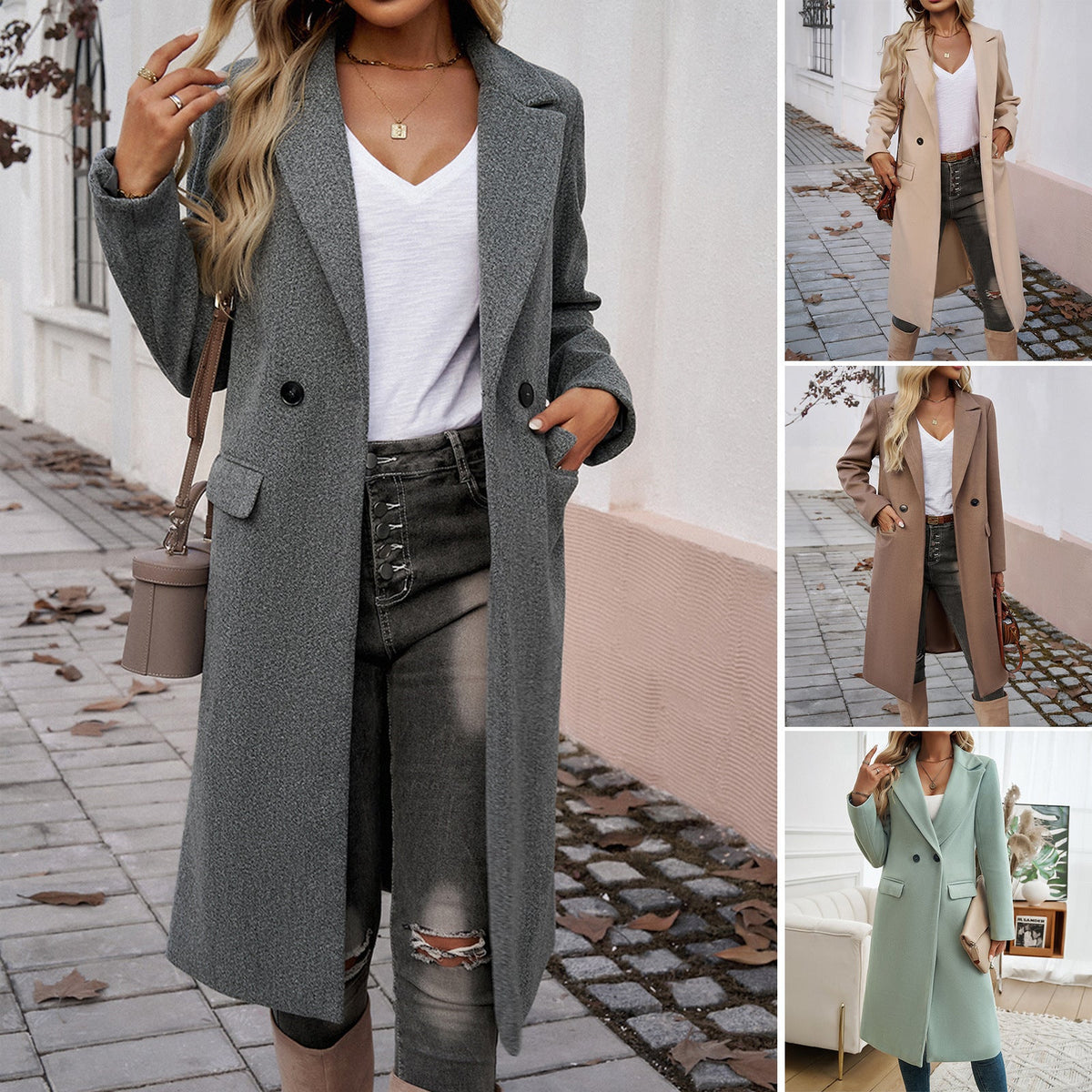 Women's Elegant and Timeless Plus Size Coat